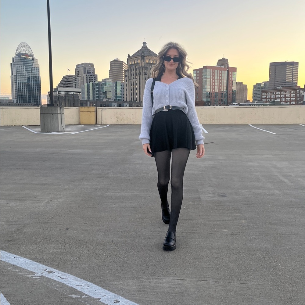 Fleece lined tights